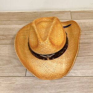 Cowboy Cowgirl Straw Hat Halloween costume